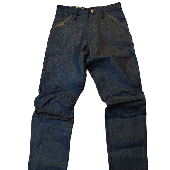 G-Star Raw Oregon 5620 3D Loose Tapered Button Fly Dark Blue Denim Jeans Sz 30 - Picture 2 of 16